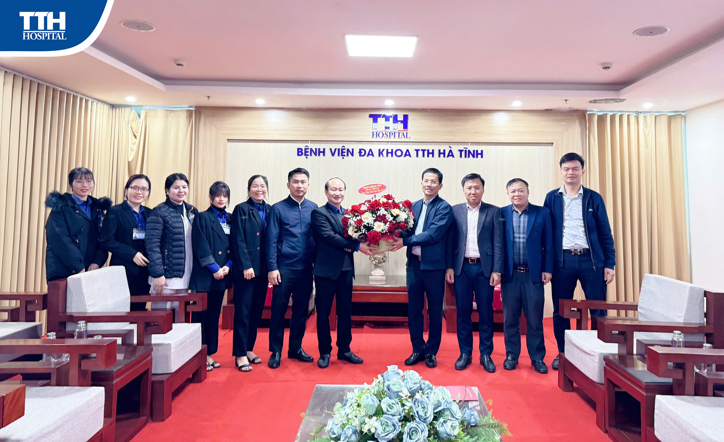 BỆNH VIỆN ĐA KHOA TTH HÀ TĨNH XIN CẢM ƠN QUÝ CƠ QUAN BAN NGÀNH, ĐỐI TÁC ĐÃ CHÚC MỪNG NGÀY THẦY THUỐC VIỆT NAM 27/02