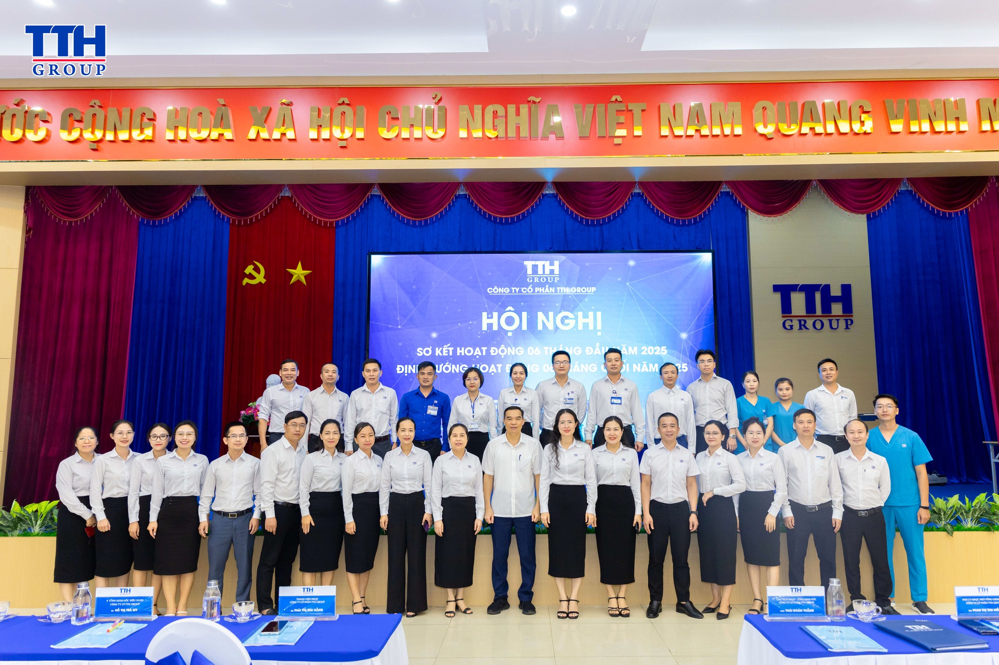 TTH GROUP TỔ CHỨC THÀNH CÔNG HỘI NGHỊ SƠ KẾT 6 THÁNG ĐẦU NĂM – ĐỊNH HƯỚNG HOẠT ĐỘNG 6 THÁNG CUỐI NĂM 2025
