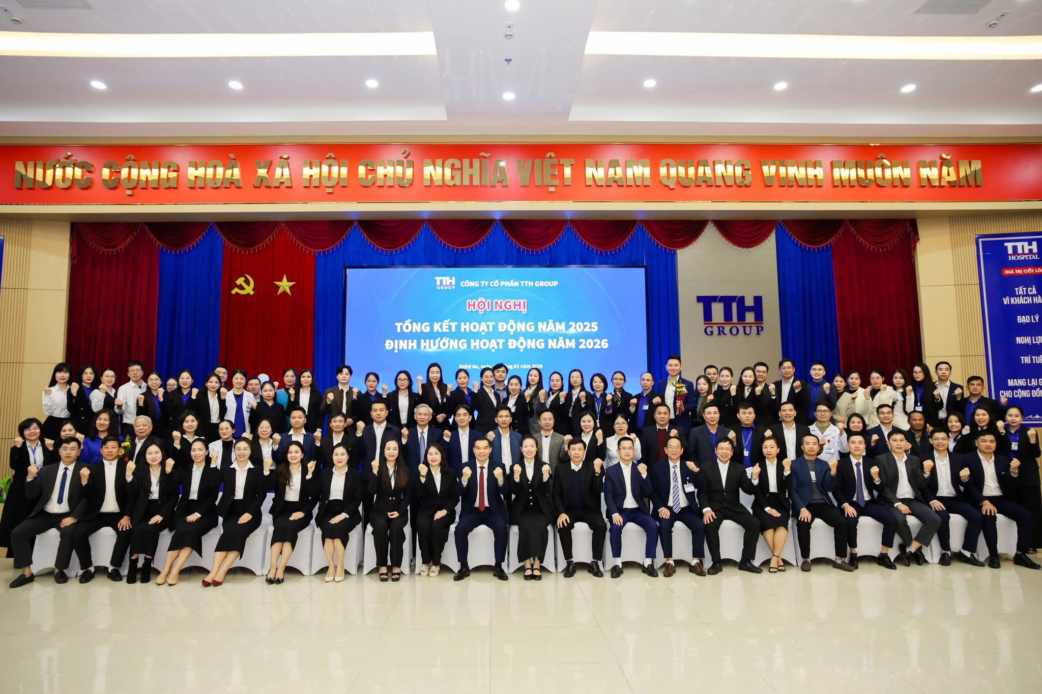 TTH GROUP TỔ CHỨC HỘI NGHỊ TỔNG KẾT NĂM 2025 VÀ ĐỊNH HƯỚNG HOẠT ĐỘNG NĂM 2026 TOÀN HỆ THỐNG