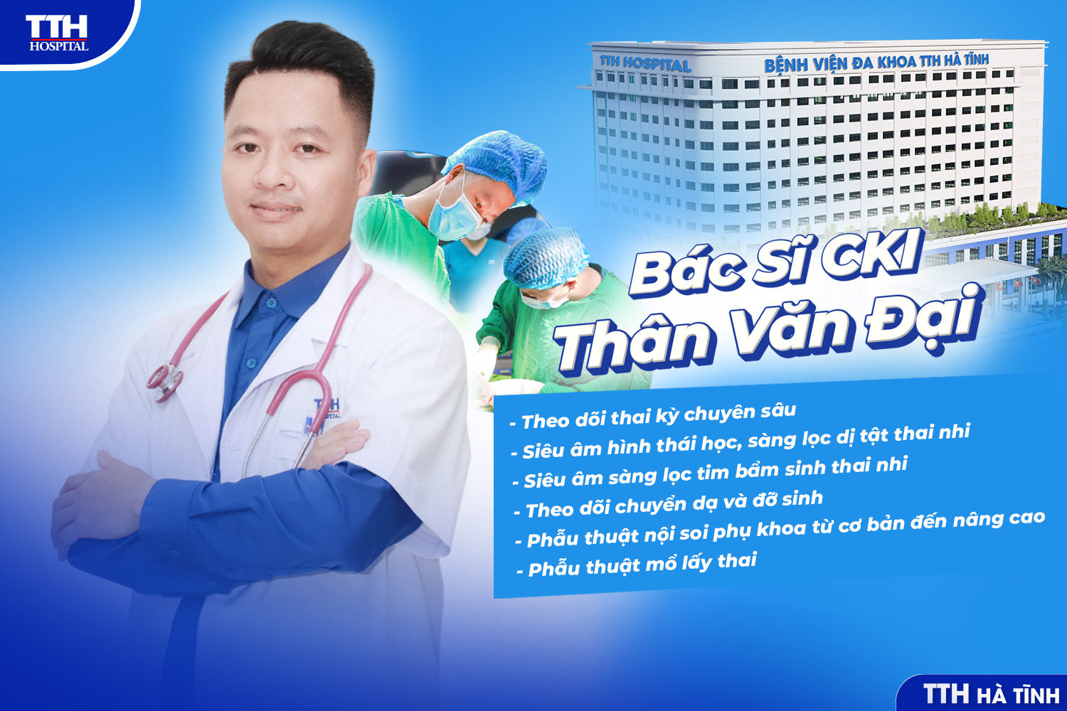 THỦ KHOA CKI SẢN PHỤ KHOA - BSCKI THÂN VĂN ĐẠI VÀ HÀNH TRÌNH BẢO VỆ AN TOÀN MẸ & BÉ