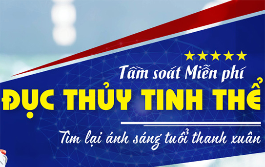 Tầm soát miễn phí đục thủy tinh thể