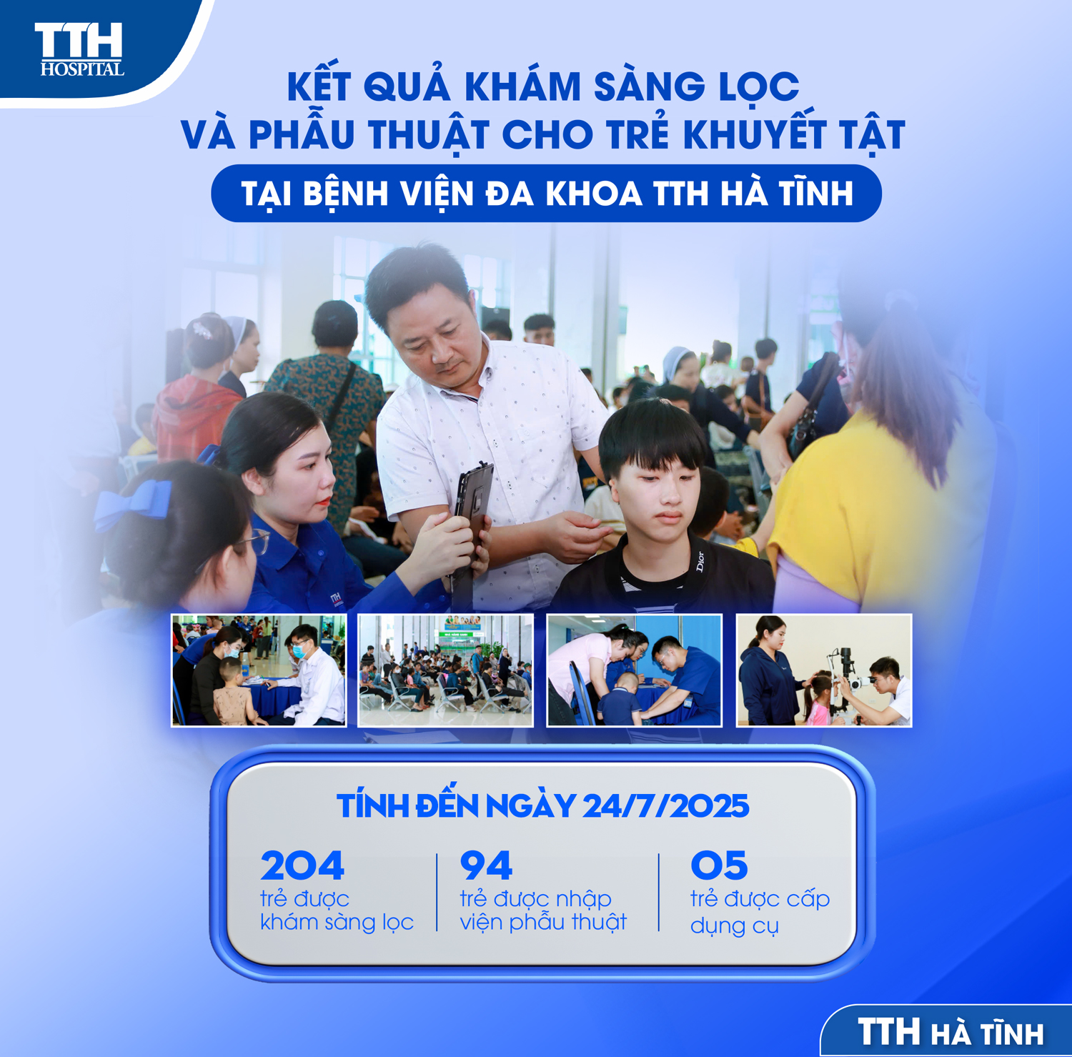 HỒI SINH ƯỚC MƠ CHO GẦN 100 EM NHỎ KHUYẾT TẬT TẠI HÀ TĨNH