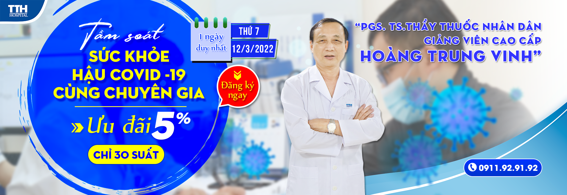 Tầm soát sức khỏe hậu covid cùng chuyên gia