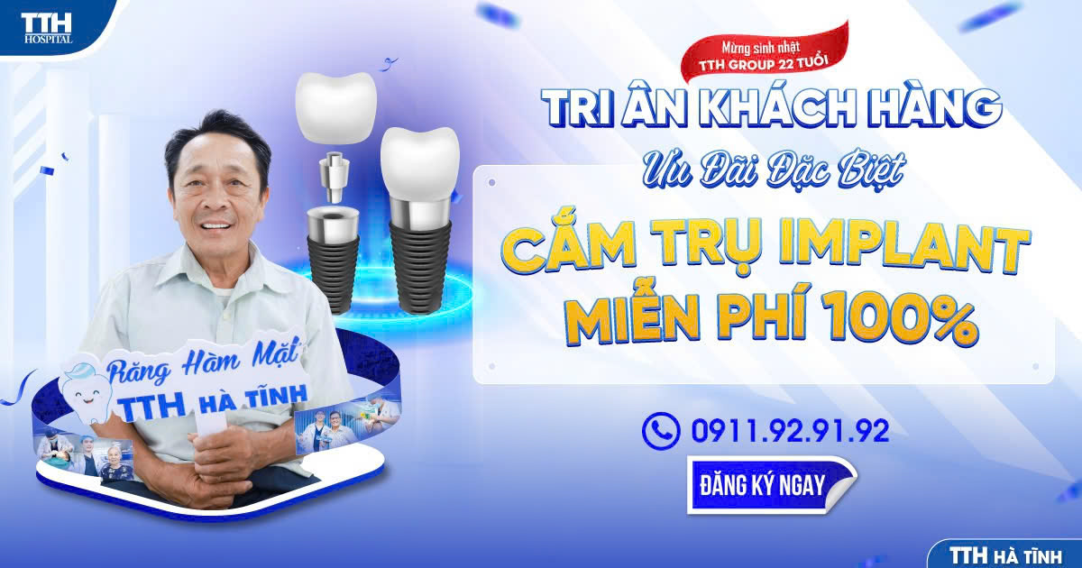 TRI ÂN KHÁCH HÀNG KỶ NIỆM 22 NĂM THÀNH LẬP TTH GROUP - ƯU ĐÃI ĐẶC BIỆT