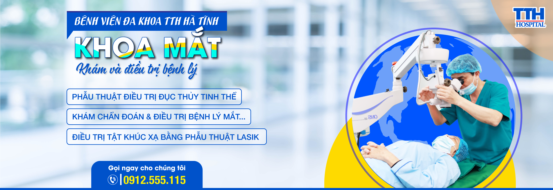 Tầm soát miễn phí đục thủy tinh thể