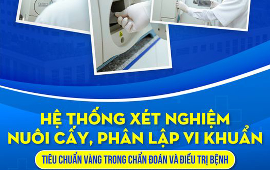 Hệ thống xét nghiệm nuôi cấu, phân lập vi khuẩn