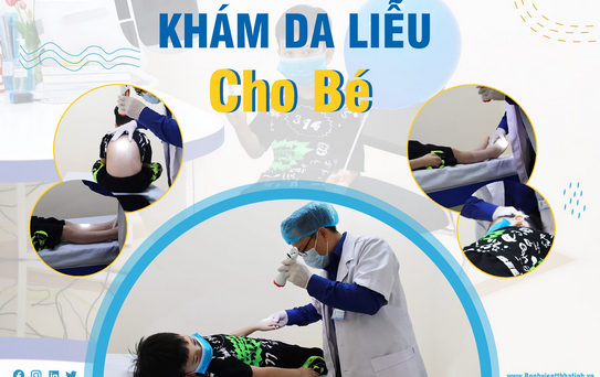 KHÁM DA LIỄU CHO BÉ TẠI TTH HÀ TĨNH