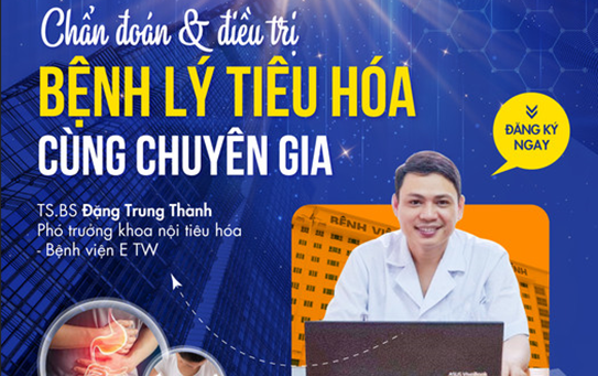 phó trưởng khoa nội tiêu hóa bv e trung ương sẽ thăm khám tại bvđk TTH