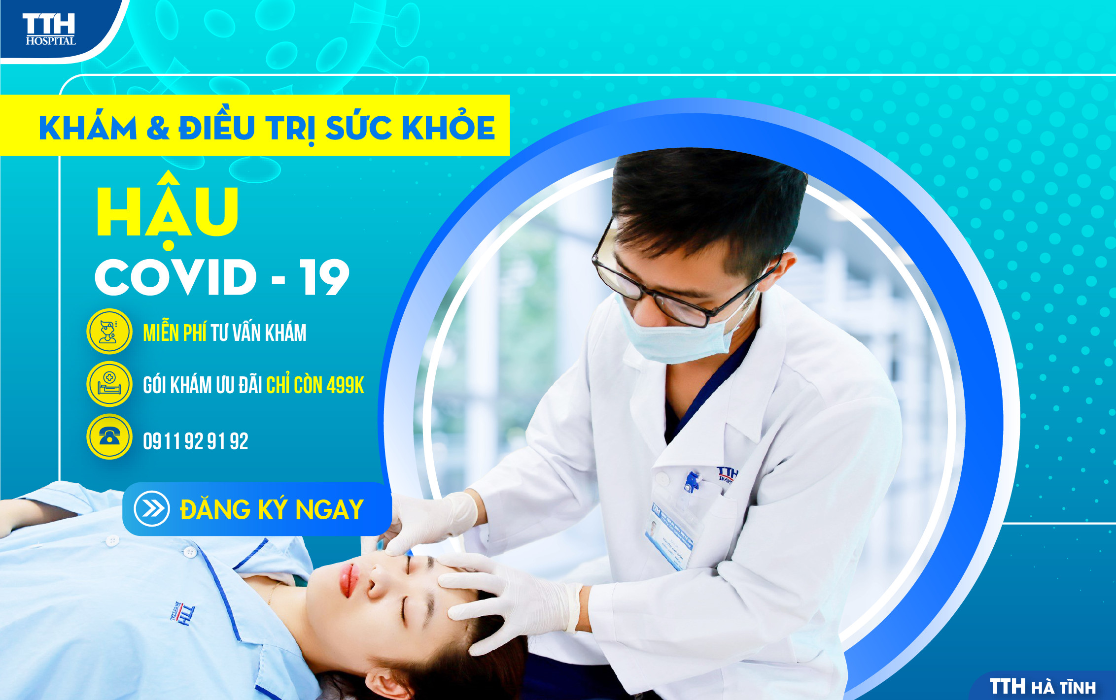 Khám và điều trị sức khỏe hậu covid-19