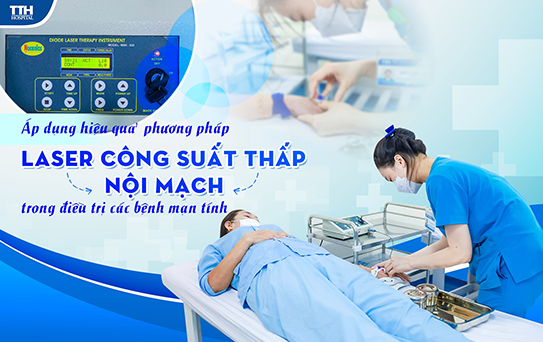 LASER CÔNG SUẤT THẤP NỘI MẠCH TRONG ĐIỀU TRỊ CÁC BỆNH MẠN TÍNH