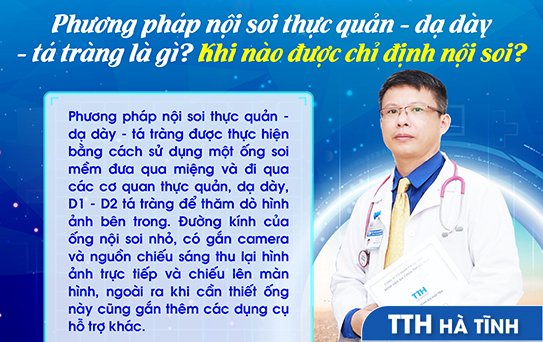 nội soi thực quản - dạ dày - tá tràng