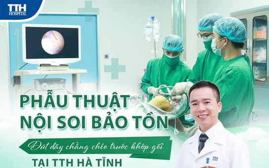 PHẪU THUẬT BẢO TỒN ĐỨT DÂY CHẰNG CHÉO TRƯỚC KHỚP GỐI