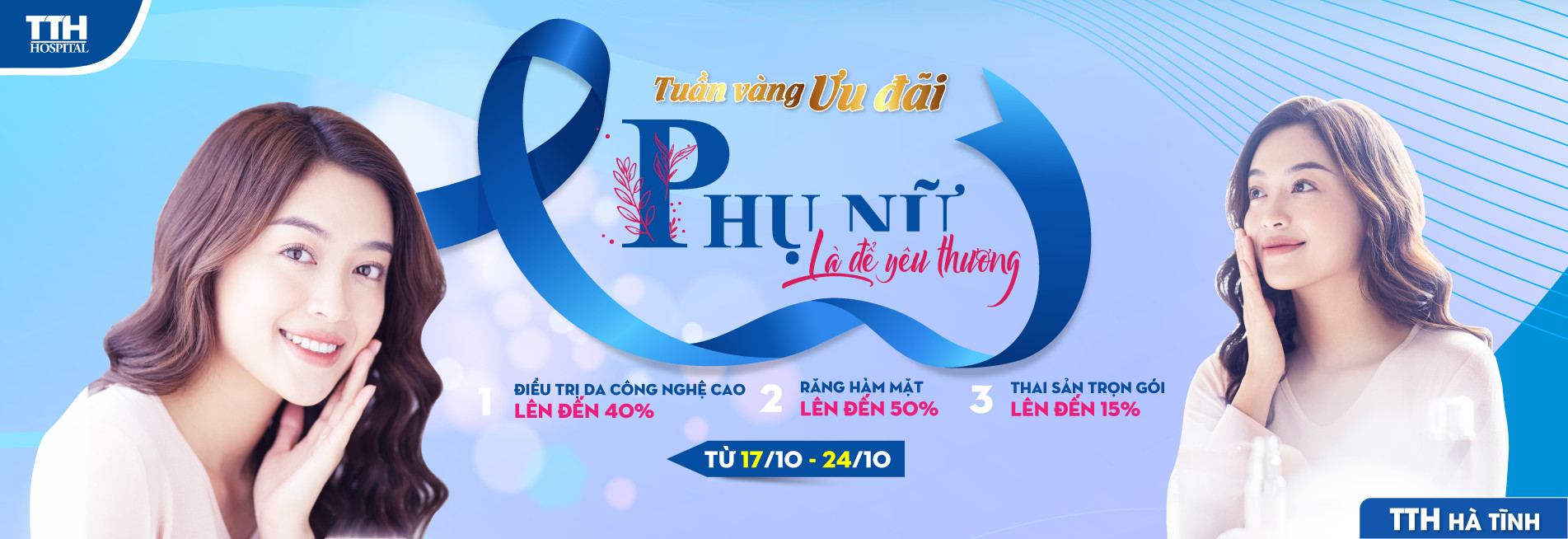 Tuần vàng ưu đãi "phụ nữ là để yêu thương"