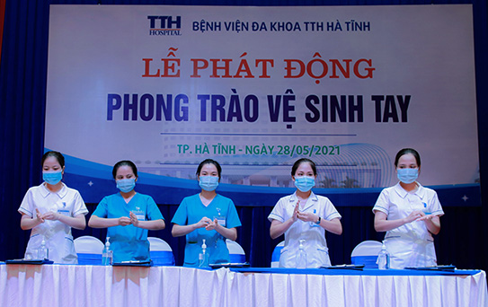 HƯỞNG ỨNG ''PHÁT ĐỘNG PHONG TRÀO VỆ SINH TAY NĂM 2021''