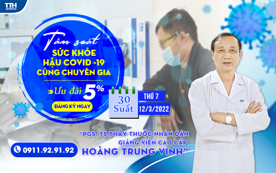 Tầm soát sức khỏe hậu covid cùng chuyên gia