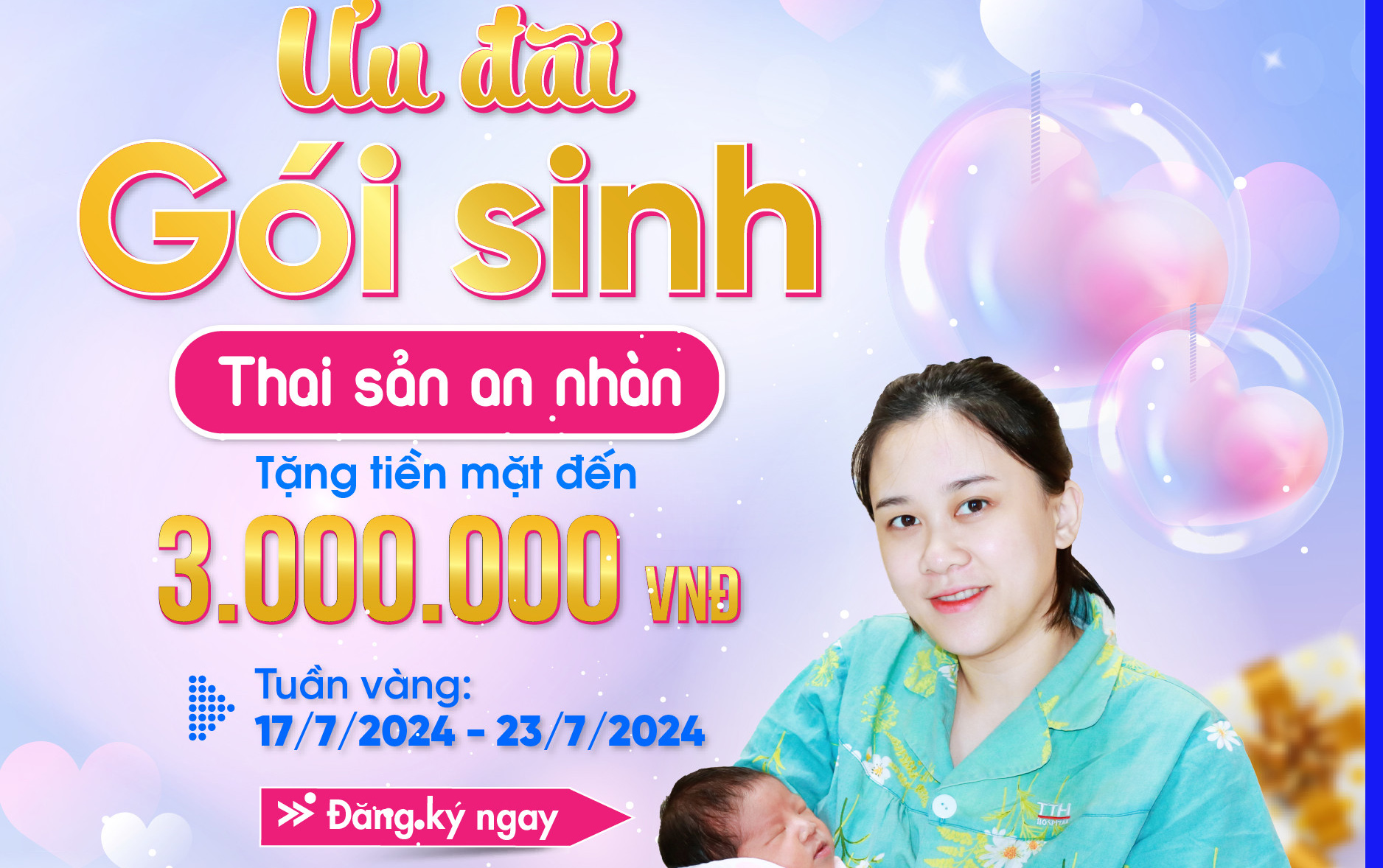 ƯU ĐÃI GÓI SINH - THAI SẢN AN NHÀN