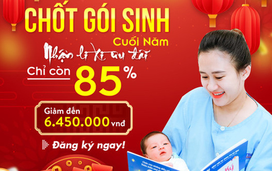 Chốt gói sinh cuối năm - nhận lì xì ưu đãi