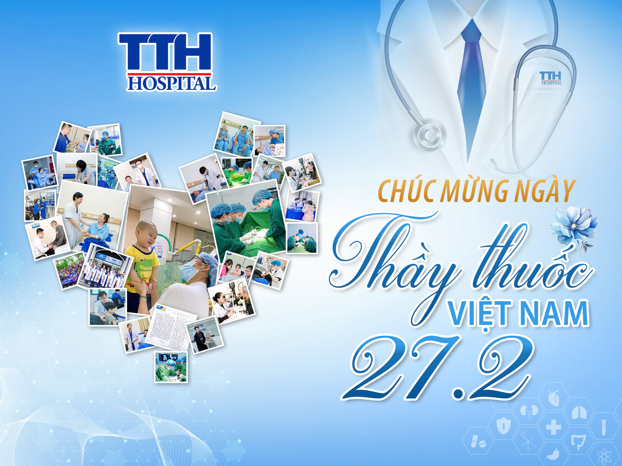 THƯ CHÚC MỪNG 70 NĂM NGÀY THẦY THUỐC VIỆT NAM 27/2