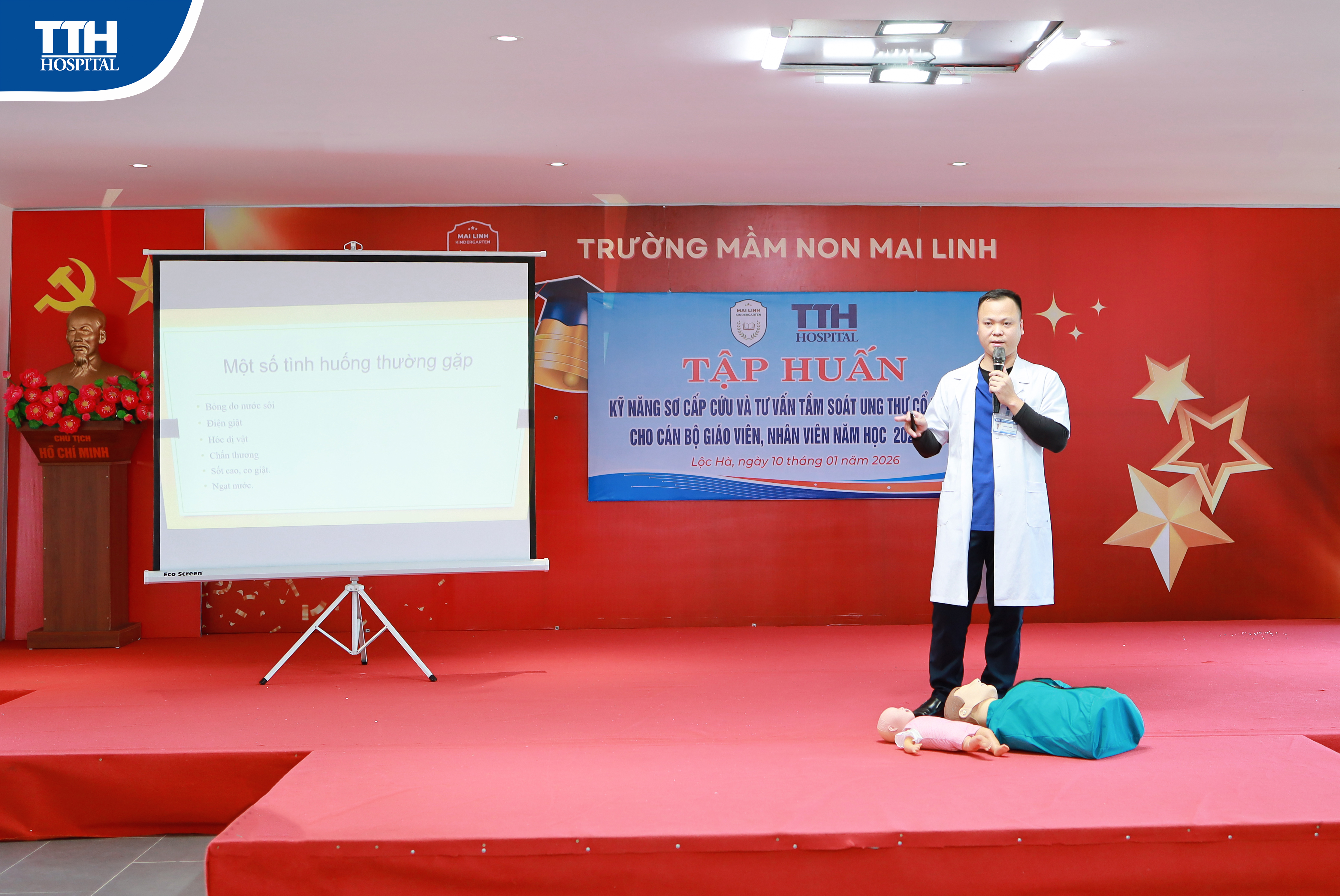 TRANG BỊ KỸ NĂNG SƠ CẤP CỨU – CHỦ ĐỘNG TẦM SOÁT SỨC KHỎE CHO GIÁO VIÊN MẦM NON