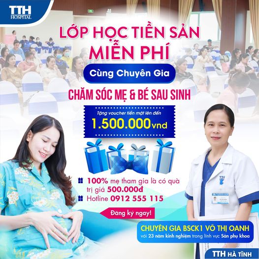 LỚP HỌC TIỀN SẢN MIỄN PHÍ CÙNG CHUYÊN GIA -  CHĂM SÓC MẸ VÀ BÉ SAU SINH