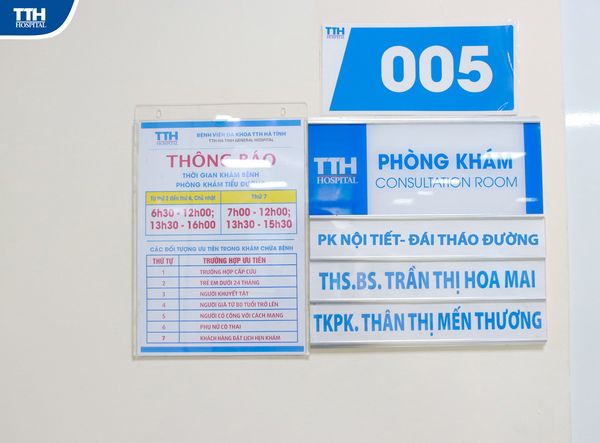 THÔNG BÁO ĐIỀU CHỈNH THỜI GIAN LÀM VIỆC PHÒNG KHÁM NỘI TIẾT - ĐÁI THÁO ĐƯỜNG