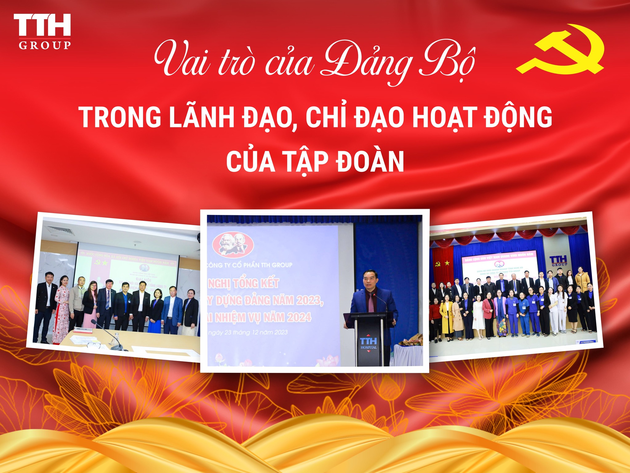 ĐẢNG BỘ TTH GROUP – HẠT NHÂN CHÍNH TRỊ VỮNG MẠNH, DẪN DẮT PHÁT TRIỂN TOÀN DIỆN
