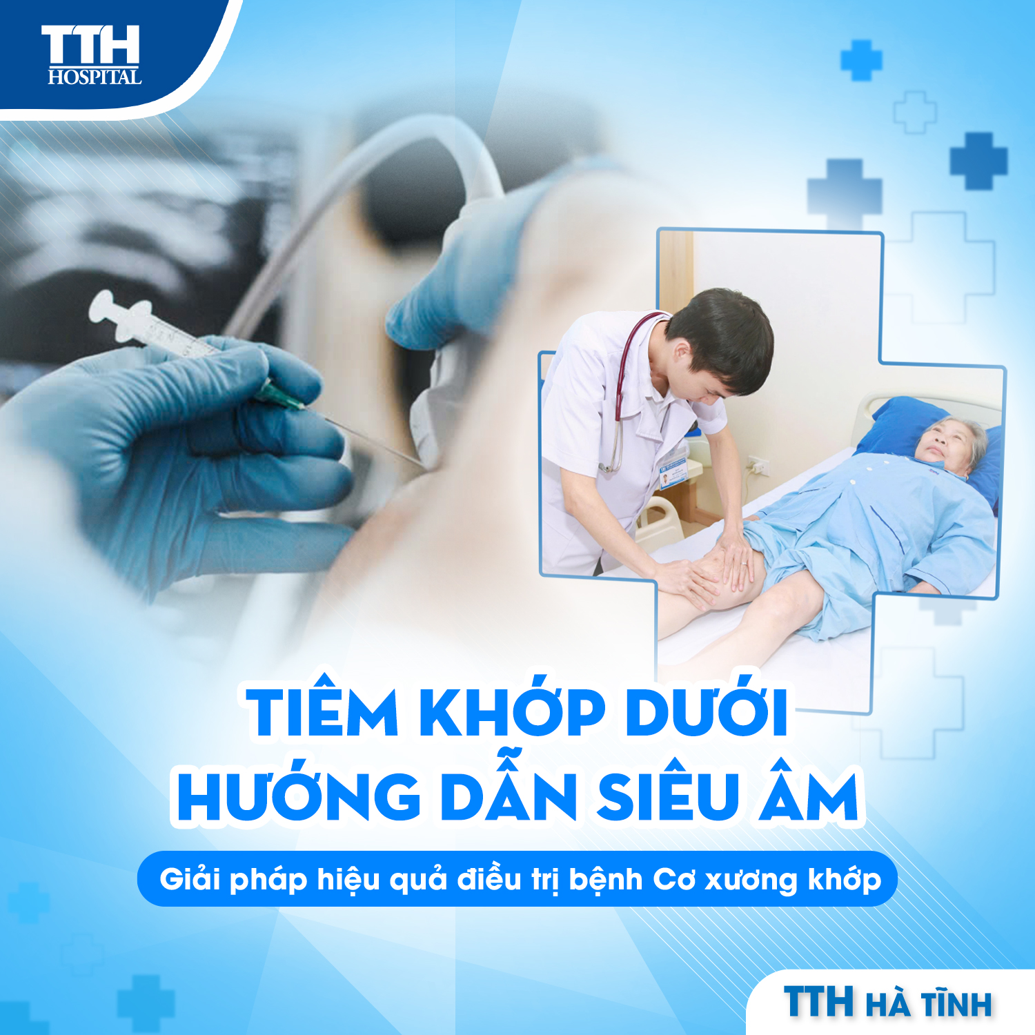 TIÊM NỘI KHỚP DƯỚI HƯỚNG DẪN CỦA SIÊU ÂM - GIẢI PHÁP HIỆU QUẢ TRONG ĐIỀU TRỊ BỆNH CƠ XƯƠNG KHỚP