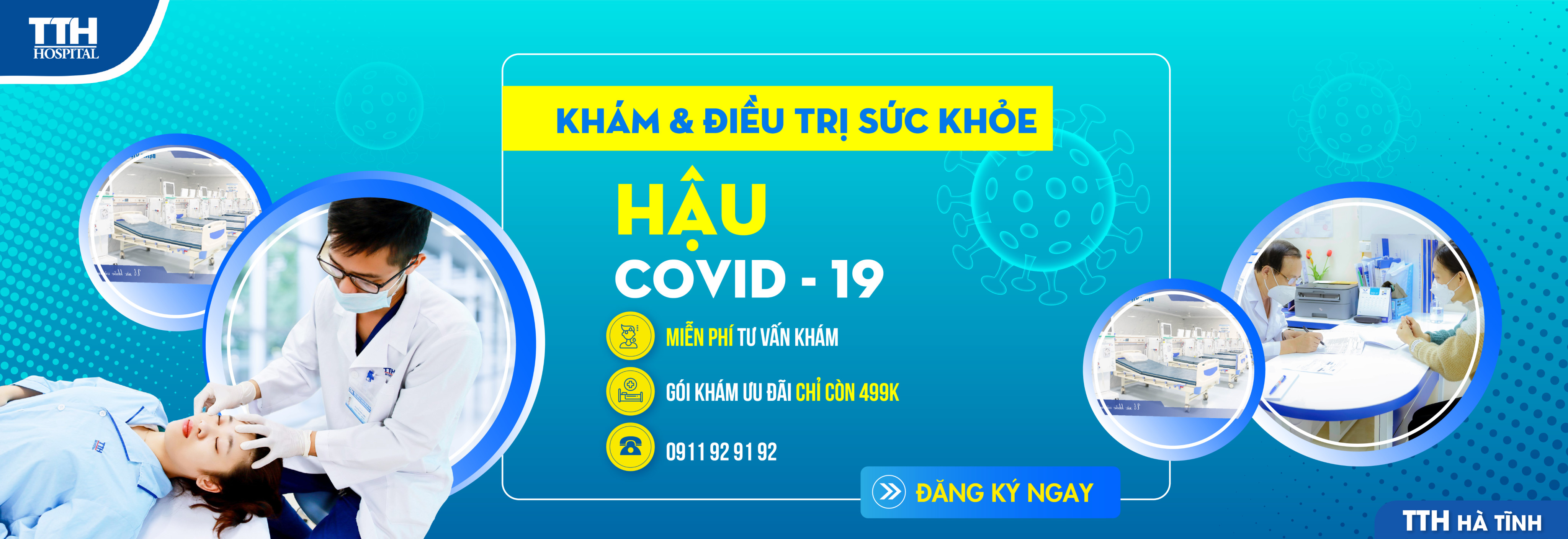 Khám và điều trị sức khỏe hậu covid-19