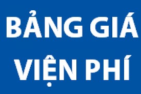 BẢNG GIÁ DỊCH VỤ BỆNH VIỆN