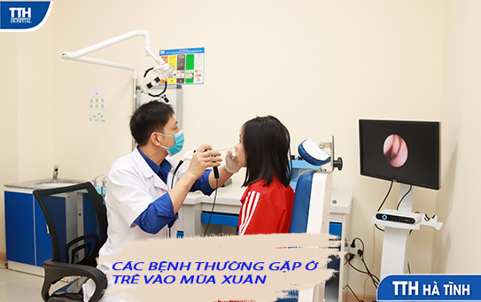 Những bệnh thường gặp của trẻ em vào mùa xuân