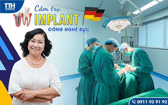 Trồng răng Implant tại Bệnh viện đa khoa TTH Hà Tĩnh