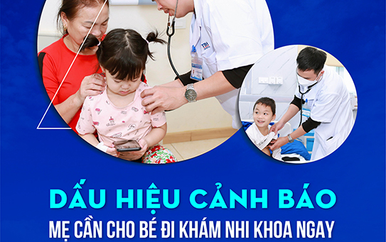 DẤU HIỆU CẢNH BÁO MẸ CẦN CHO BÉ ĐI KHÁM NHI KHOA NGAY