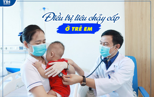 Điều trị bệnh tiêu chảy cấp ở trẻ em