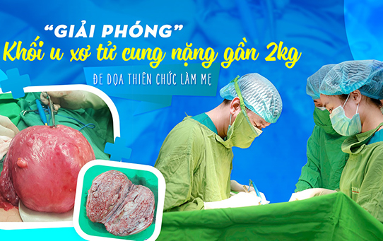 Giải phóng khối u xơ tử cung