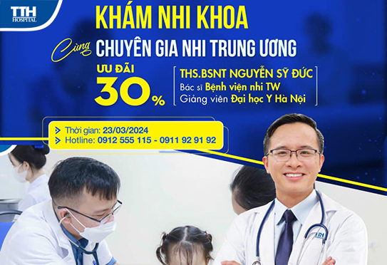 KHÁM NHI KHOA CÙNG CHUYÊN GIA BỆNH VIỆN NHI TW