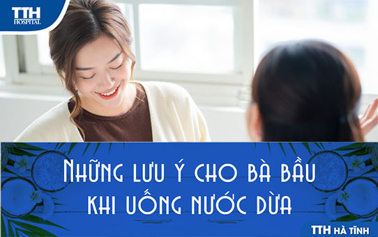 Những lưu ý cho bà bầu khi uống nước dừa