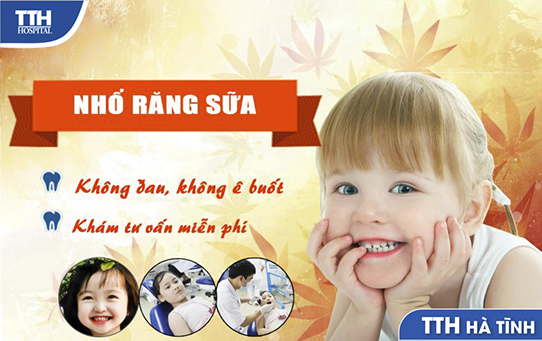 Nhổ răng sữa