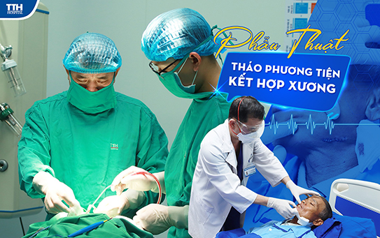 phẫu thuật tháo phương tiện kết hợp xương hàm mặt