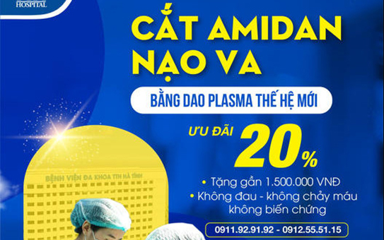 Plasma công nghệ vượt trội tạm biệt viêm amidan và va