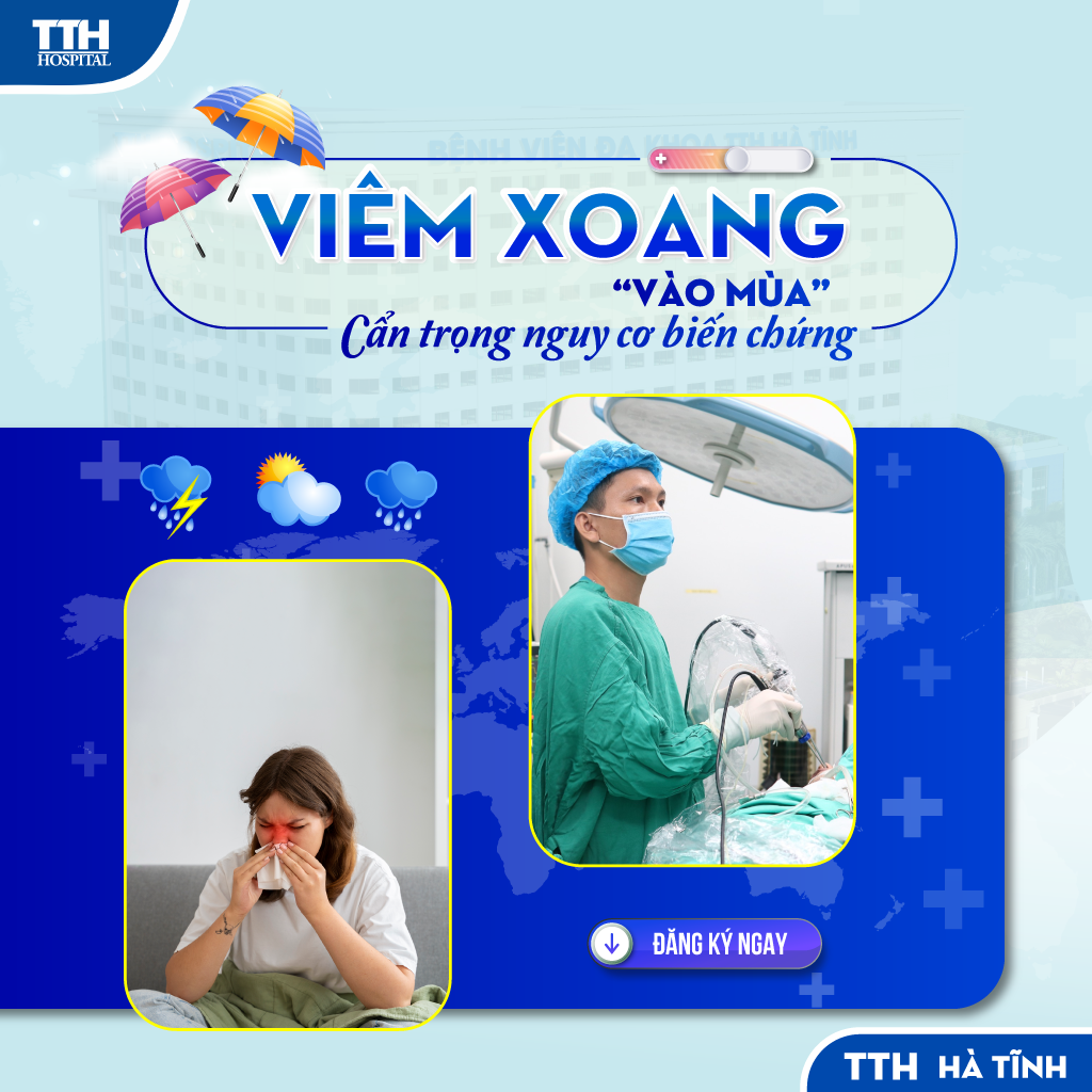 VIÊM XOANG VÀO MÙA, CẨN TRỌNG NGUY CƠ BIẾN CHỨNG